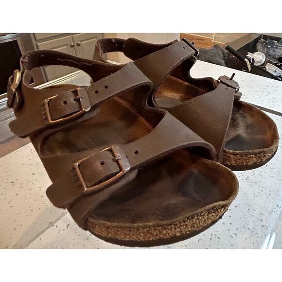 Birkenstock Toddler Sandals - Size 9 - Two Strap Buckle Design - Picture 1 of 7